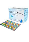 Doxycyclin 100mg Donaipharm (H/100v) (viên nang)