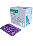 Clinecid Clindamycin 300mg Mediplantex (H/100v) (viên nang)