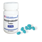 Methylprednisolon 16Mg Usa Nic (C/100v) (Chai) (viên nén)