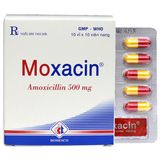 Moxacin Amoxicilin 500Mg Domesco (H/100V) (viên nang)