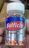 Sulficin Sulpirid 50mg Capsules Nic Pharma (C/200v) (viên nang)