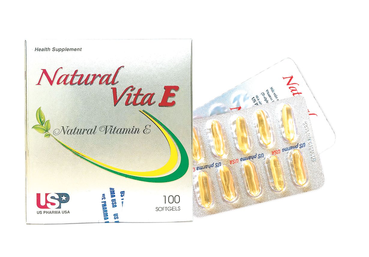 Natural Vita E Usp Pharma (H/100v) SHOPTHUOC