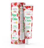 Kem đánh răng Trẻ em Ngọc Châu vị Dâu (T/50gr) (2 - 6 tuổi)