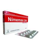 Nimemax 200 Armephaco (H/20V)(viên nén) (viên nén bao phim)