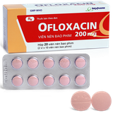 Ofloxacin 200mg Imexpharm (H/20v) (viên nén bao phim)