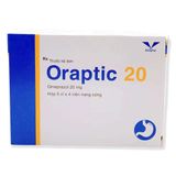 Oraptic Omeprazol 20mg Bidiphar (H/20v) (viên nang)