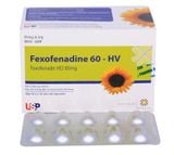 Fexofenadine 60 Hv (H/100v) (viên nén bao phim)