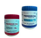 Prednison 5mg Enlie (C/500v)(date cận) (viên nén)