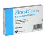 Zinnat 250Mg Gsk (H/10V)