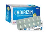 Cadirizin Cetirizine 10mg Usp (H/100v) (viên nén bao phim)