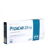 Pyzacar Losartan Kali 25mg Pymepharco (H/30v) (viên nén bao phim)