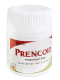 Prencoid Prednisolone 5mg Pymepharco (C/200v) (viên nén)