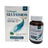 Trắng Da Collagen Glutathion Gold Hải Linh (H/30v) (viên nang)