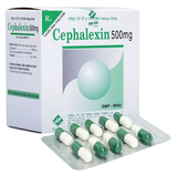 Cephalexin 500Mg Vidipha (Xanh) (H/100V) (viên nang)