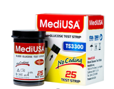 Que thử đường huyết MediUSA TS3300 (H/25c)(Date cận)