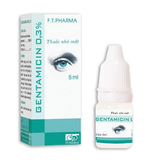 Gentamicin  0.3% F.T Pharma (Lốc/10c/5ml)