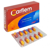 Carflem Carbocistein 375mg Pymepharco (H30v) (viên nang)