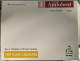 Amlobest Amlodipin 5mg TV Pharm (H/100v) (Vỉ Thường) (viên nang)
