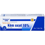 Kem bôi da Kẽm Oxyd 10% HDpharma (Tuýp/15g)