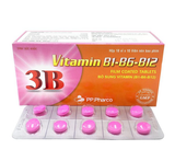 Vitamin B1 - B6 - B12 PP Pharco (H/100v) (viên nén bao phim)