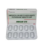 Indclav 375Mg Indchemie (H/20V) (Date cận)