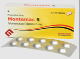 Montemac Montelukast 5mg Macleods (H/30V)