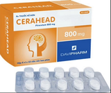 Cerahead Piracetam 800 mg Davipharm (H/60v) (viên nén)