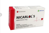 Nicarlol Nebivolol 5mg Agimexpharm (H/30V) (viên nén)