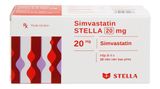 Simvastatin 20mg Stella (H/30v) (viên nén bao phim)