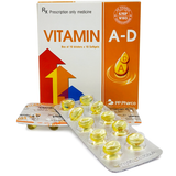 Vitamin A - D PP Pharco (H/100v) (viên nang)