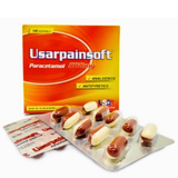 UsarPainsoft Paracetamol 500mg Usarichpharm (H/100v) (viên nang)