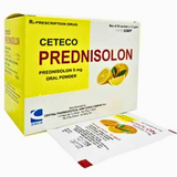 Prednisolon 5mg Ceteco (H/30g) (ngọt)