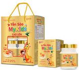 Hộp 4 lọ Yến sào Cao lớn Mykids Ích Nhân (L/70ml) (Vàng)