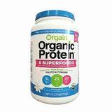 Bột protein hữu cơ Organic Protein 50 Superfoods Orgain (C/1224gr)