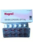 Nugrel Clopidogrel Tablets 75mg Micro (H/30v)(viên nén)(date cận)