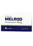 Melrod Methylprednisolon 4mg PV Pharma (H/30v) (viên nén)