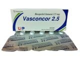 Vasconcor Bisoprolol 2.5mg USP (H/30v) (Date cận)