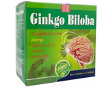 Ginkgo Biloba 240Mg Usa Pharma (H/100V) (Xanh Nhạt) (8) (viên nang)