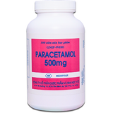 Paracetamol 500Mg Mebiphar (C/500V) (viên nén bao phim)