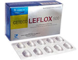 Ceteco Leflox Levofloxacin 500mg TW3 (H/50v) (viên nén)