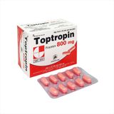 Toptropin Piracetam 800mg Donaipharm (H/100v) (viên nén)