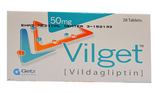 Vilget 50 Vildagliptin 50mg Getz (H/28v)(Date cận)
