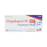 Clopidogrel 75 Mv Usp (H/30v) (viên nén bao phim)