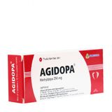 Agidopa Methyldopa 250mg Agimexpharm (H/20v) (viên nén bao phim)