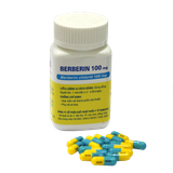 Berberin 100Mg Cap. Domesco (C/100V)(viên nang)