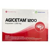 Agicetam Piracetam 1200mg Agimexpharm (H/30v) (viên nén bao phim)