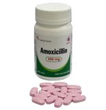 Amoxicillin 250mg Domesco (C/100v) (viên nén)