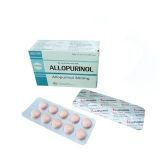 Allopurinol 300mg Khapharco (H/100v) (viên nén bao phim)