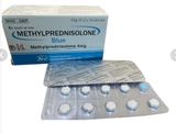 Methylprednisolon blue 4mg vỉ Khapharco (h/100v) (viên nén 2 lớp)