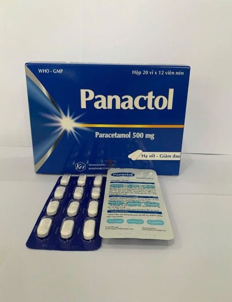 Panactol Xanh Paracetamol 500mg Khapharco (H/120v) – SHOPTHUOC